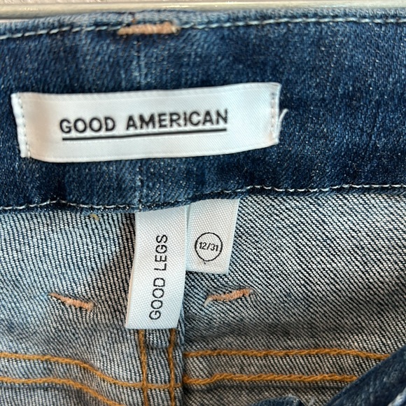 Good American Good Legs High Rise Blue 004 Size 12/31 - Picture 5 of 9